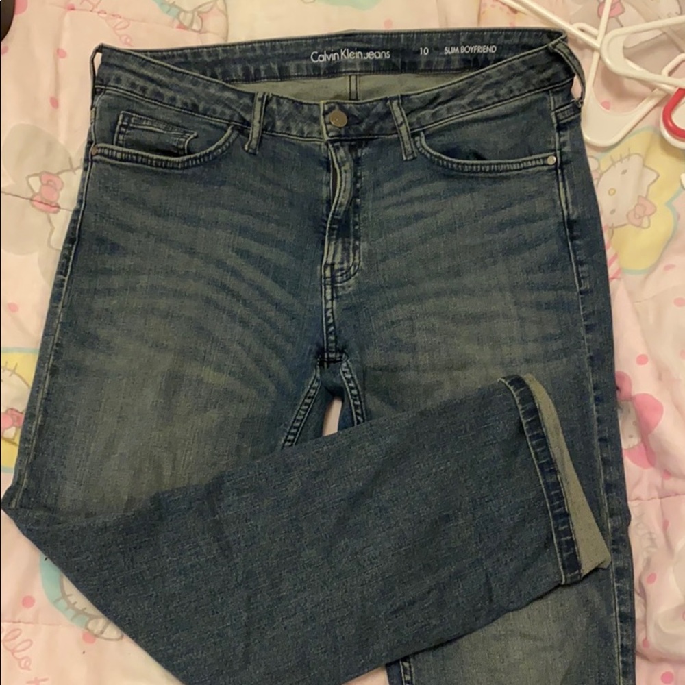 Calvin Klein boyfriend jeans